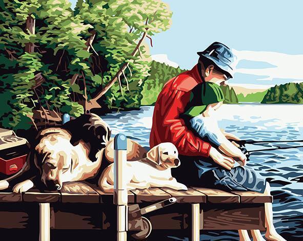 23 Artistic, Cartoons, Kids and People Paint by Number Kits - All Paint by numbers