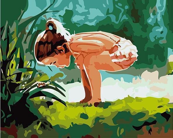 23 Artistic, Cartoons, Kids and People Paint by Number Kits - All Paint by numbers