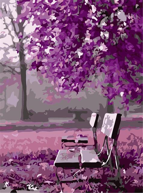 14 Stunning Nature and Places Paintings - Paint by Numbers