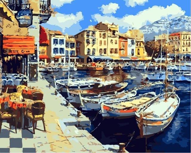 14 Stunning Nature and Places Paintings - Paint by Numbers