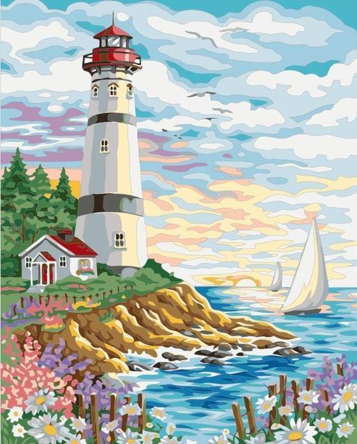 14 Stunning Nature and Places Paintings - Paint by Numbers