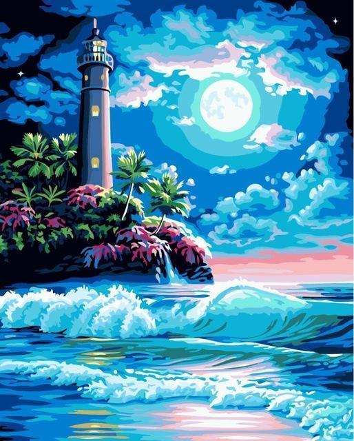 14 Stunning Nature and Places Paintings - Paint by Numbers
