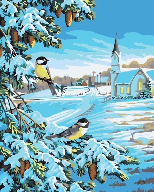 14 Stunning Nature and Places Paintings - Paint by Numbers