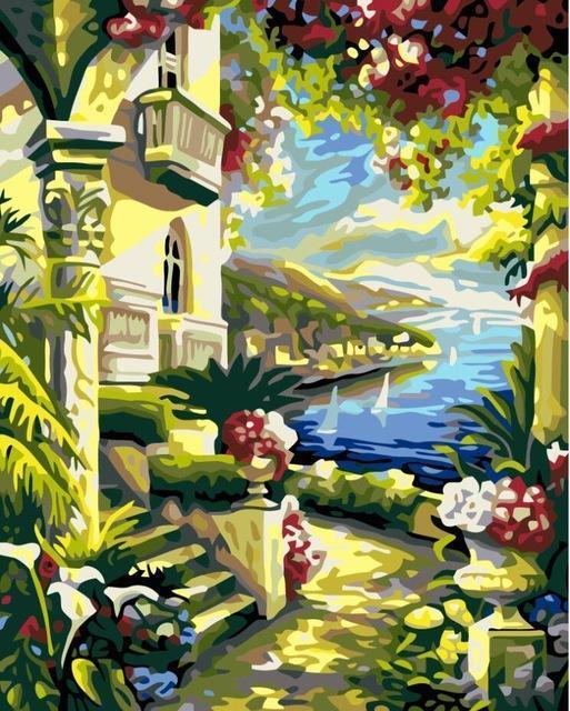 14 Stunning Nature and Places Paintings - Paint by Numbers