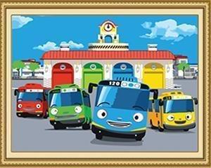 20+ Cartoon, People and Landscape - All Paint by numbers
