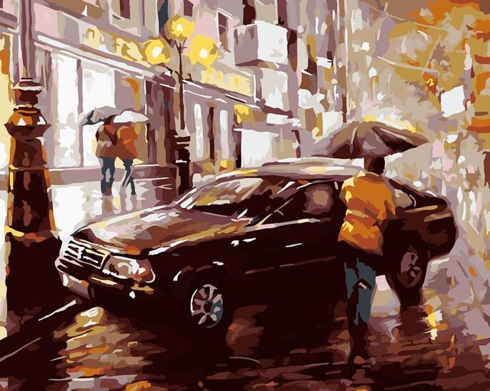 A Car Painting - All Paint by numbers