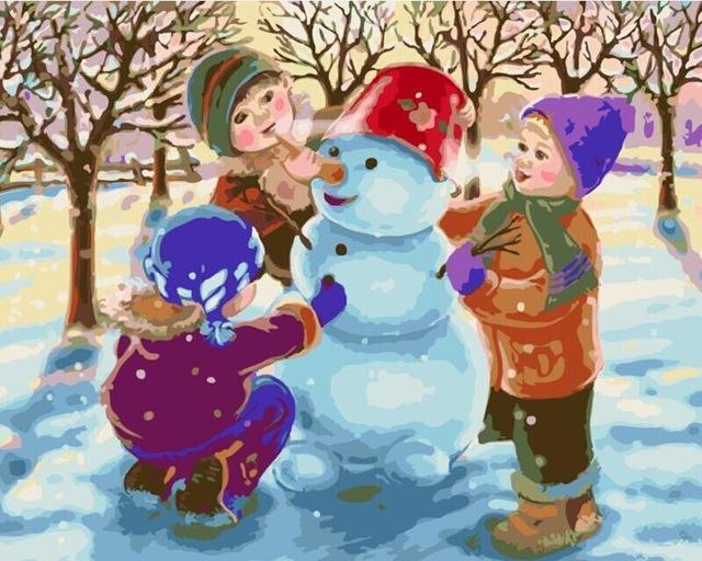 Christmas Paint by numbers