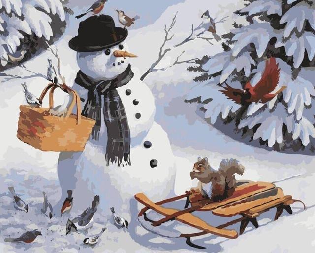 paint by numbers Christmas gift