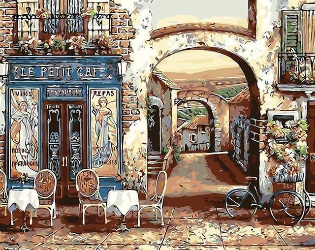 20+ Framed and UnFramed Countryside, Vintage, Old City Paintings - All Paint by numbers