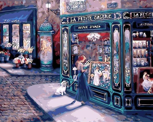 20+ Framed and UnFramed Countryside, Vintage, Old City Paintings