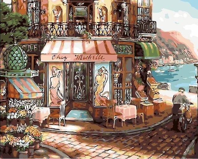 20+ Framed and UnFramed Countryside, Vintage, Old City Paintings - All Paint by numbers