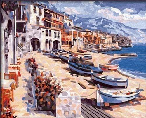 20+ Framed and UnFramed Countryside, Vintage, Old City Paintings