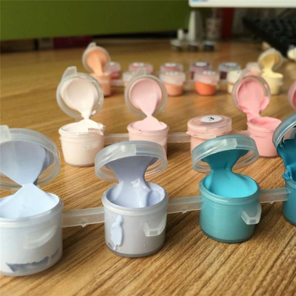 DIY Flowers Painting for Adults - All Paint by numbers