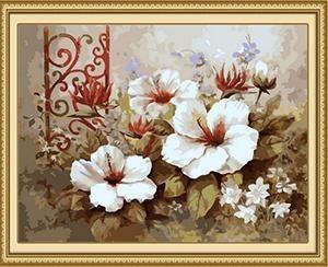 20+ Framed and Unframed Flowers Paintings - All Paint by numbers