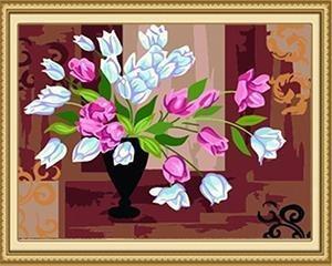 20+ Framed and Unframed Flowers Paintings - All Paint by numbers