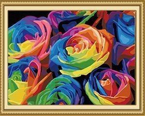 20+ Framed and Unframed Flowers Paintings - All Paint by numbers