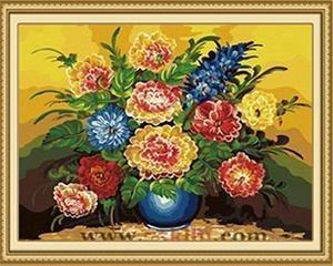 20+ Framed and Unframed Flowers Paintings - All Paint by numbers