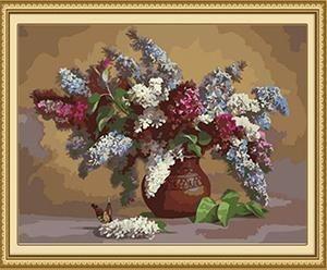 20+ Framed and Unframed Flowers Paintings - All Paint by numbers