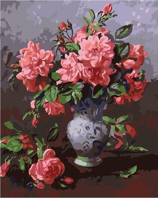 24 Different Paint by Number Painting Collection - All Paint by numbers