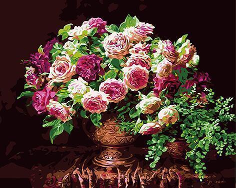 24 Different Paint by Number Painting Collection - All Paint by numbers