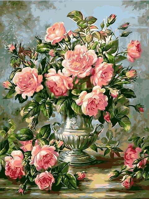 24 Different Paint by Number Painting Collection - All Paint by numbers
