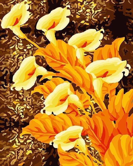 24 Different Paint by Number Painting Collection - All Paint by numbers