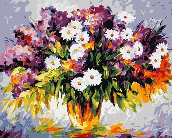 24 Different Paint by Number Painting Collection - All Paint by numbers