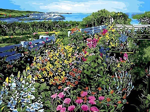 24 Different Paint by Number Painting Collection - All Paint by numbers