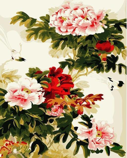 24 Different Paint by Number Painting Collection - All Paint by numbers