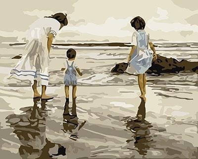23 Wonderful Kids and People Paintings - Paint by Numbers - All Paint by numbers