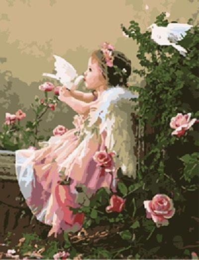 23 Wonderful Kids and People Paintings - Paint by Numbers - All Paint by numbers