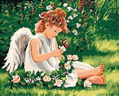 23 Wonderful Kids and People Paintings - Paint by Numbers - All Paint by numbers