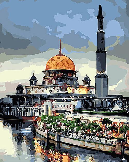 22+ Unframed and Framed Modern City, Eiffel Tower Paint by Number Kits - All Paint by numbers