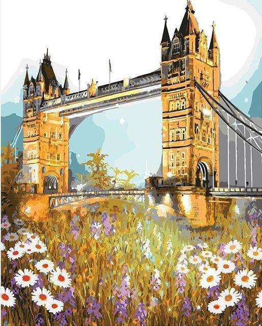 london paint by number