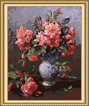 22+ Framed and Unframed FLORAL Paintings - GIFT A FRIEND - All Paint by numbers