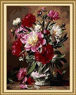 22+ Framed and Unframed FLORAL Paintings - GIFT A FRIEND - All Paint by numbers