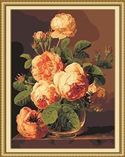 22+ Framed and Unframed FLORAL Paintings - GIFT A FRIEND - All Paint by numbers