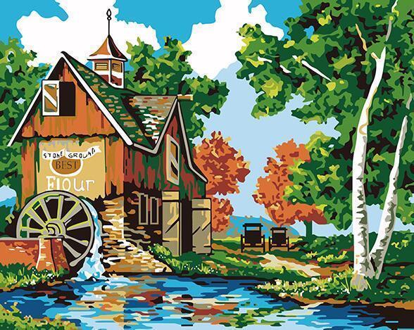 beautiful paint by numbers kit