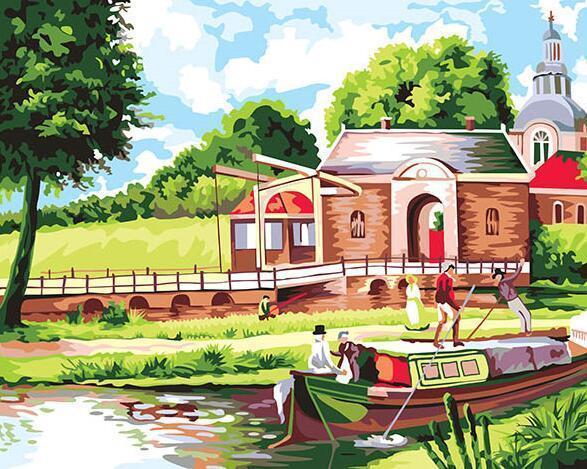country side painting by numbers