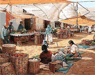 rural life painting by numbers