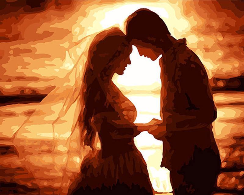 Newly Wed Couple Perfect Wedding Gift - Painting by Numbers - All Paint by numbers
