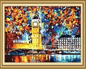 20+ Fantasy Colorful Places Paintings - Paint by Numbers