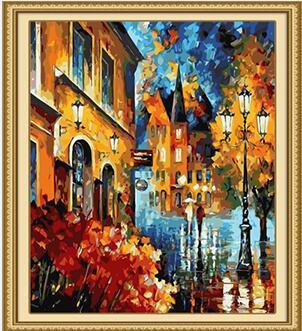 20+ Fantasy Colorful Places Paintings - Paint by Numbers