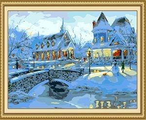 20+ Fantasy Colorful Places Paintings - Paint by Numbers