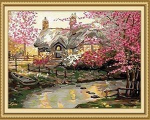 20+ Fantasy Colorful Places Paintings - Paint by Numbers