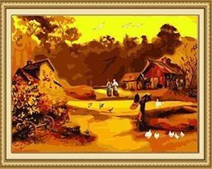 20+ Fantasy Colorful Places Paintings - Paint by Numbers