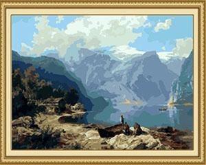 20+ Fantasy Colorful Places Paintings - Paint by Numbers