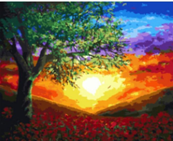 Sunset Paint by Numbers
