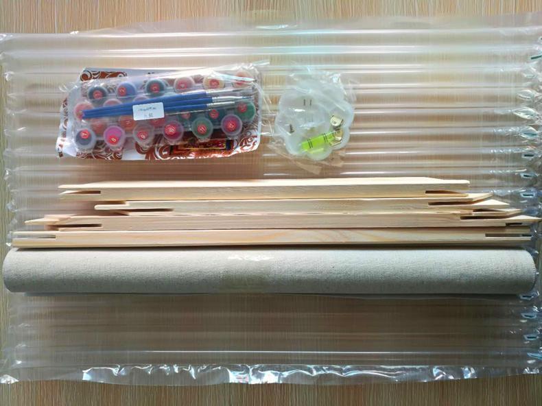 Rural Life Market Place Painting Kit - All Paint by numbers