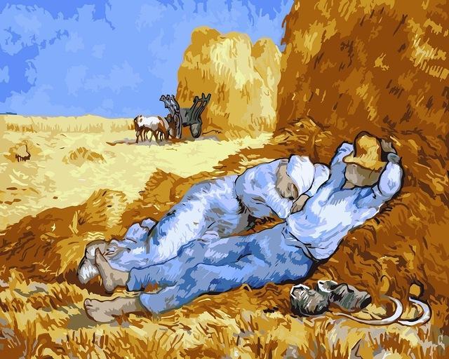 van gogh paint by numbers